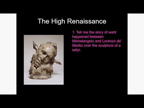 Art History: The High Renaissance