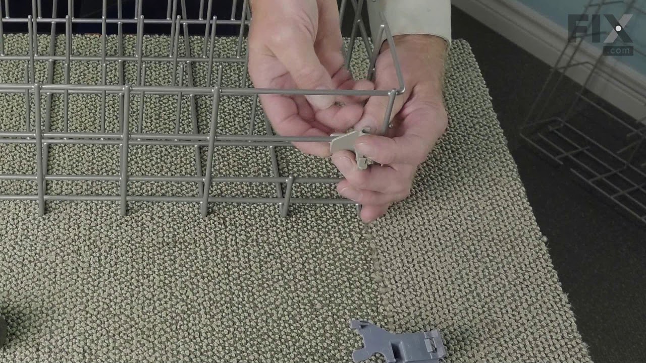 Replacing your Whirlpool Dishwasher Lower Dishrack