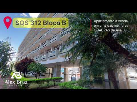 Apartamento 3 quartos na SQS 312 Bloco B