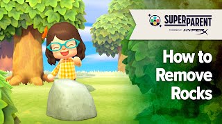 Animal Crossing: New Horizons - How to Remove a Rock
