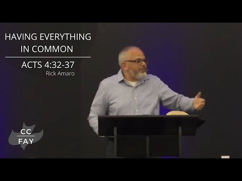 Acts 4:32-37 • Have Everything In Common • March 23, 2022