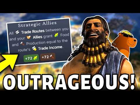 This Synergy Is BONKERS – MUST TRY Production Combo!!! – (Civ 7 Deity Gilgamesh)