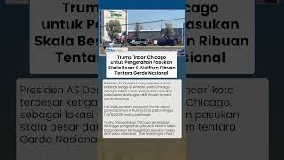 Trump Incar Chicago untuk Pengerahan Pasukan Skala Besar & Tugas Aktif Ribuan Tentara Garda Nasional