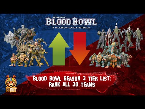 Blood Bowl Season 3 Tier List: 40 International Coaches Rank ALL 30 Teams (Best to Worst!)