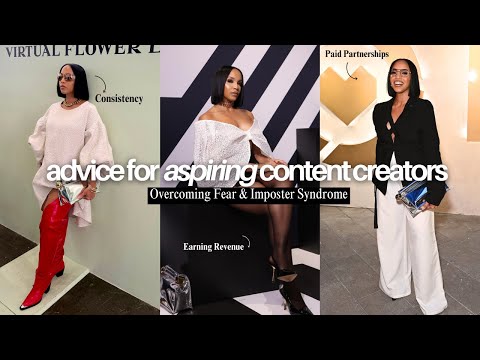 ADVICE VLOG: Stop Letting Fear Hold You Back! Content Tips, Imposter Syndrome, Revenue & More!