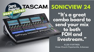 Video thumbnail for Tascam's SonicView 24XP: The Ideal Dual-Purpose Mixing Console for Small and Medium-Sized Churches? by Church Production Video Channel