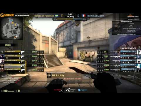 NiP vs. LDLC | Finale, DreamHack Winter 2014 | (de_overpass) Map 3