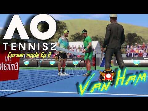 ITS HEATING UP | AO Tennis 2 career mode ep 2