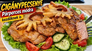 Cigánypecsenye Párperces módra. Kezdőknek is.