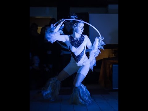 The Dance of the 'Jellyfishangelgueen' - Art with Hoop by Anna Emilia Laurila (Autumn 2015)