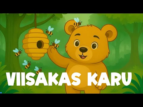 VIISAKAS KARU 🐻🐝🍯 / Laikrete lastekas