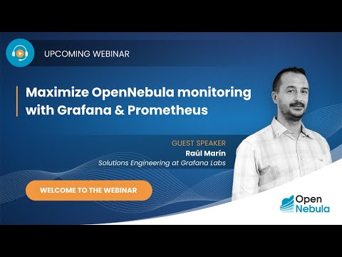 Make the most of OpenNebula’s monitoring and alerting with @Grafana  and Prometheus!
