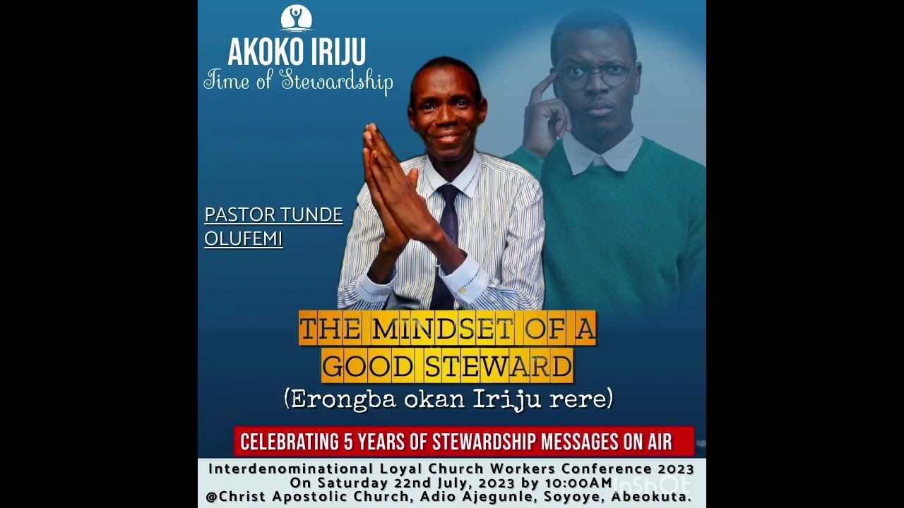 The Mindset of a Good Steward