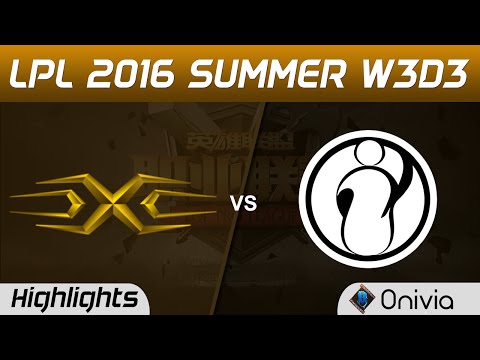 SS vs IG Highlights Game 1 Tencent LPL Summer 2016 W3D3 Snake vs Invictus