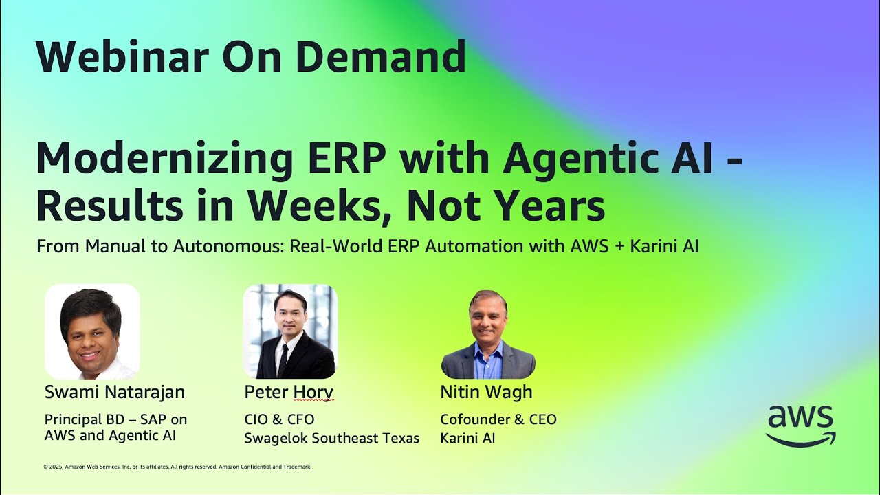 Agent AI for ERP Automation