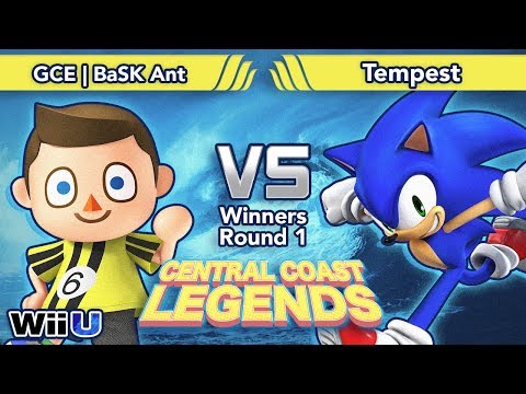 CenCoast Legends - GCE | BaSK Ant (Villager) Vs. Tempest (Sonic) -Singles Top 24 - Smash Wii U