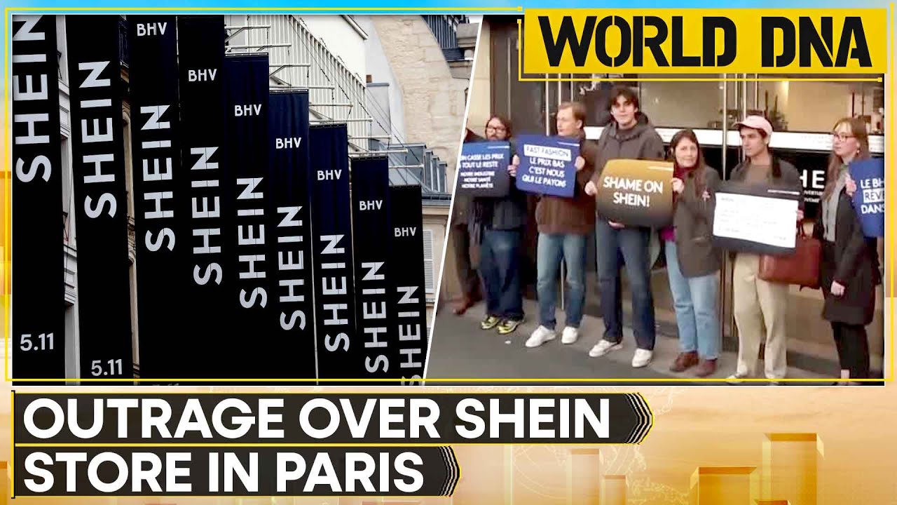 Shein Store Opening Sparks Outrage in Paris Amid Controversy | WION World DNA