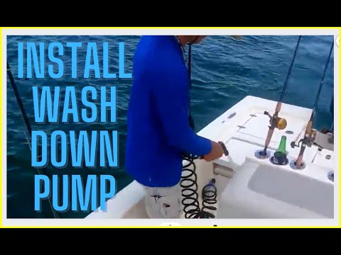 How to Install Wash Down Pump In Your Boat - Pathfinder 2200 Ripnreelz