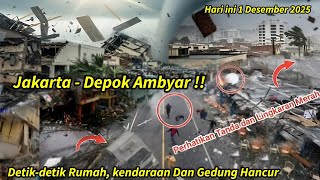 Download lagu JAKARTA DEPOK AMBYAR!! BARU SAJA BADAI DAHSYAT, HUJAN ES & BANJIR KOTA DEPOK JAKARTA, Jakarta Badai mp3