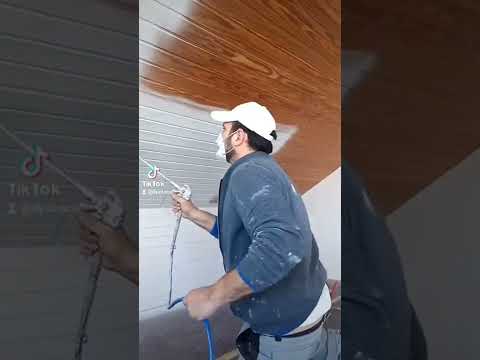 #how do you paint with Airless pistol #wie man mit der Airless-Pistole malt