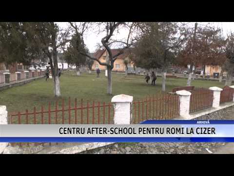 Centru after-school pentru romi la Cizer