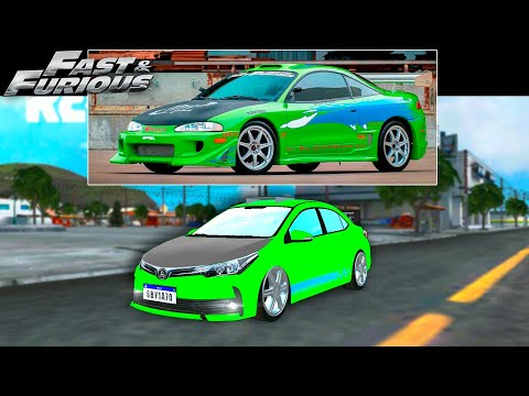 I PUT THE FAST AND FURIOUS CARS IN THE REBAIXADOS ELITE BRAZIL