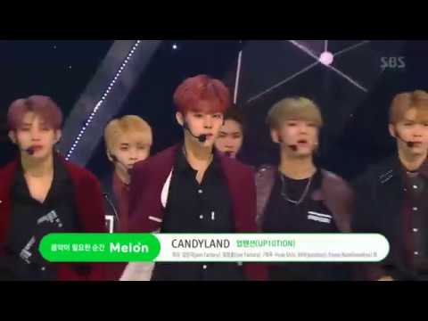 업텐션 ( UP10TION ) - CANDYLAND@ 인기가요 (Inkigayo) 180408