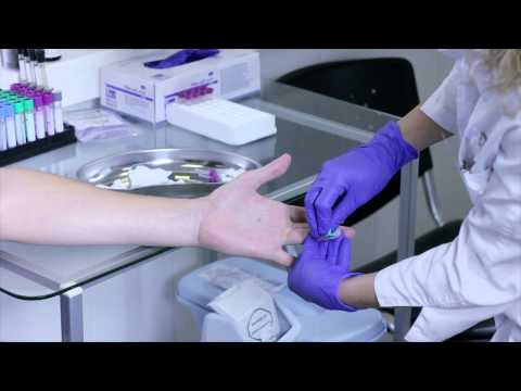 2 Tehnika vzyatiya KAPILLYARNOI krovi