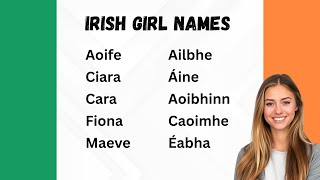 Pronounce Irish Girl Names