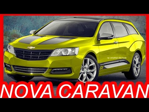 PHOTOSHOP Nova Chevrolet #Opala Caravan SS AT6 3.6 Vortec V6 309 cv 36,5 kgfm