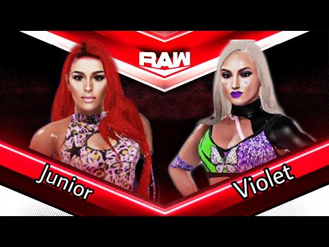IGWC RAW | Violet Graves’ Gratitude to the IGWC Universe ends with a Match Against Junior!