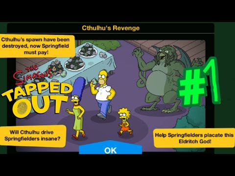 The Simpsons: Tapped Out [483] "Cthulhu's Revenge" Update (2019) Pt 1 {Questline Overview}