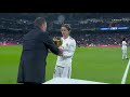 Luka Modrić - Spectacles Ballon D'Or 2018 à Santiago Bernabéu (15/12/2018)