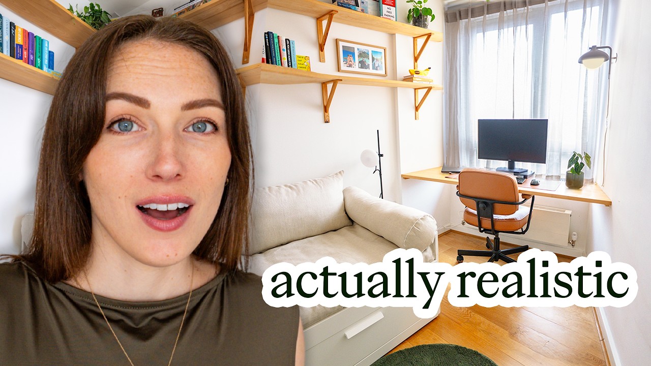LOSING my mind trying to thrift for this guest bedroom + home office makeover