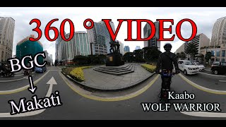 360° Kaabo Wolf Warrior 11 - BGC to Makati ringing footage -