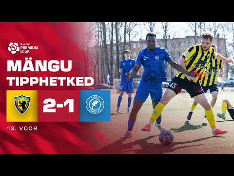 Pärnu JK Vaprus - Tartu JK Tammeka I 2:1 I A. Le Coq Premium liiga 13. voor I 2025