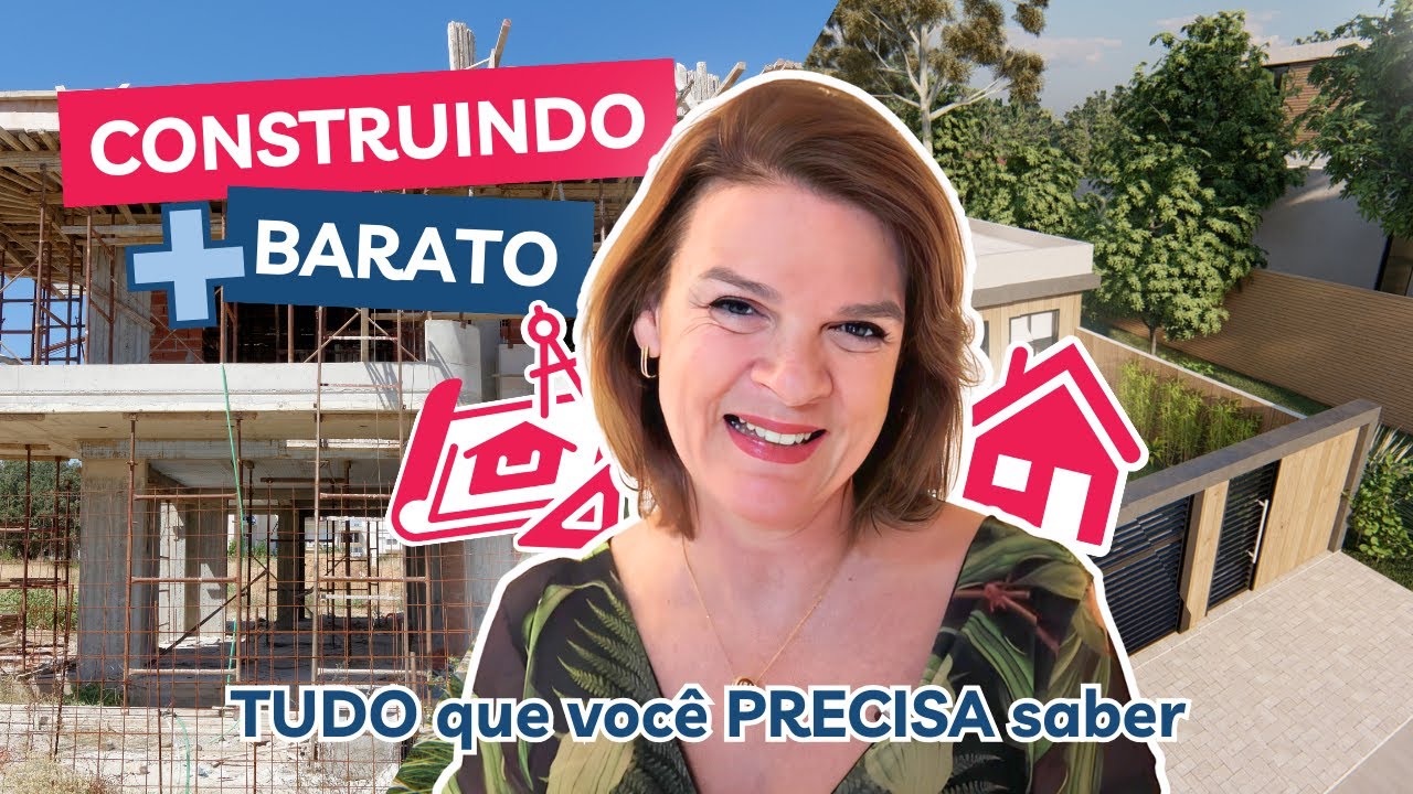 Qual a forma mais barata de construir? | Construa com pouco dinheiro | Construir uma casa barata