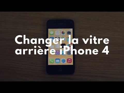 comment demonter vitre iphone 4