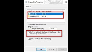How to Permanently Delete Files Instead of Using the Recycle Bin