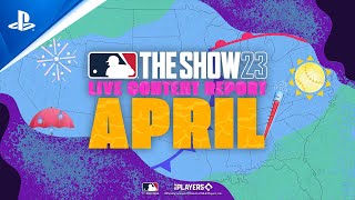 MLB The Show 23 - April Live Content Report Trailer