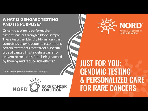 Just for You: Genomic Testing and Personalized Care for Rare Cancers