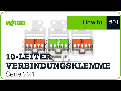 10-Leiter-Verbindungsklemme von WAGO | Alles, was ihr wissen müsst