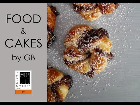 Espirales de chocolate y hojaldre - Videoreceta
