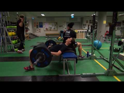 Strength Block 2   SL   Barbell Hip Thrust Lower body pull   knee dominant 3