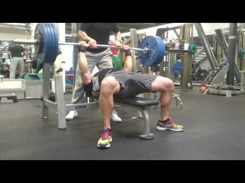 Daniele Pauli 2 x 190 Kilo Benchpress