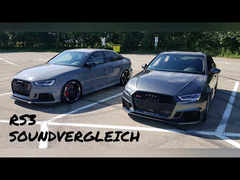 Audi RS3 Soundvergleich // OPF vs Non OPF