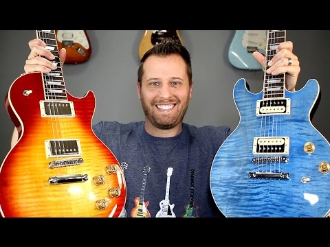Les Paul Standard (DC) vs Les Paul Traditional! - Guitar Tone Comparison!