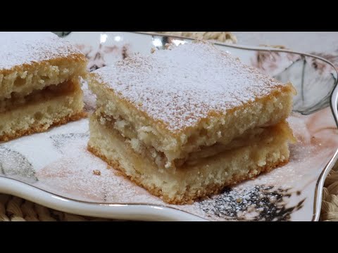 Kolač sa jabukama za svaki dan! Jednostavan i ukusan i izdašan!