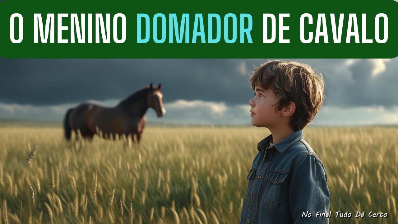 O Menino Domador de  Cavalo: Uma Amizade Inesquecível 🐴✨