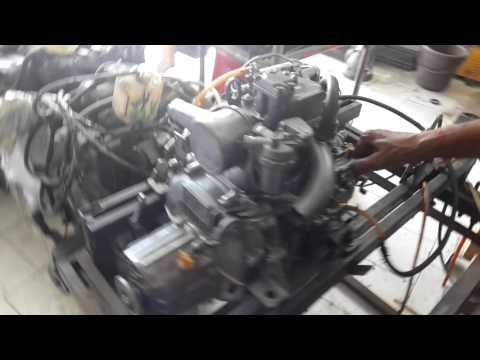 Yanmar 1GM10 engine test run